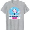 imageMarvel SpiderGwen Ghost Spider Toon Confetti Birthday Hero TShirtHeather Grey