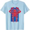 imageMarvel SpiderMan Across the SpiderVerse 2099 Symbol Icon TShirtBaby Blue