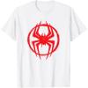imageMarvel SpiderMan Across the SpiderVerse Miles Symbol TShirtWhite