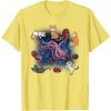 imageMarvel Studios The Marvels Goose ampamp Flerkittens in Space Cute TShirtLemon Yellow