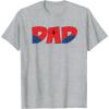imageMarvel Super Heroes SpiderMan Costume Fathers Day Gift Dad TShirtHeather Grey