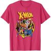imageMarvel XMen Animated Series Retro 90s TShirtRed Heather