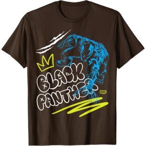 imageBlack Panther Street Style TShirtBrown