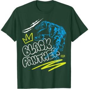 imageBlack Panther Street Style TShirtDark Green