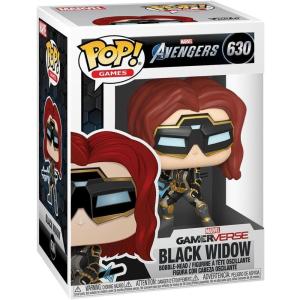 imageFunko Pop Marvel Avengers Game  Black Widow Stark Tech Suit Styles May Vary Multicolor 47813