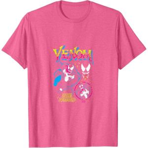 imageMarvel  Venom Bootleg Style TShirtPink Heather