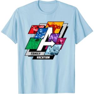imageMarvel Avengers ALogo Family Vacation Trip Travel TShirtBaby Blue