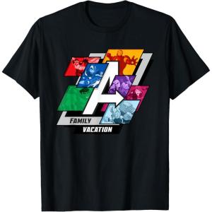 imageMarvel Avengers ALogo Family Vacation Trip Travel TShirtBlack