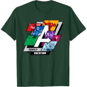 imageMarvel Avengers ALogo Family Vacation Trip Travel TShirtDark Green