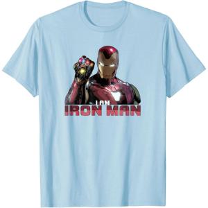 imageMarvel Avengers Endgame I am Iron Man TShirtBaby Blue