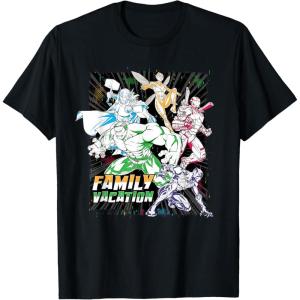 imageMarvel Avengers Family Vacation Trip Travel Line Art TShirtBlack