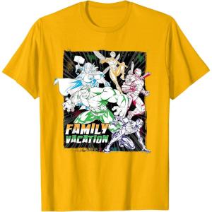 imageMarvel Avengers Family Vacation Trip Travel Line Art TShirtGolden Yellow