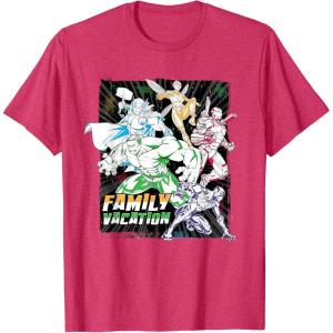 imageMarvel Avengers Family Vacation Trip Travel Line Art TShirtRed Heather