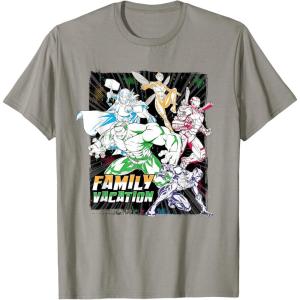 imageMarvel Avengers Family Vacation Trip Travel Line Art TShirtSlate Grey