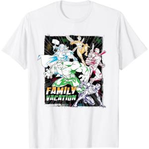 imageMarvel Avengers Family Vacation Trip Travel Line Art TShirtWhite