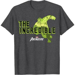 imageMarvel Avengers Game Hulk The Incredible TShirtDark Heather Grey