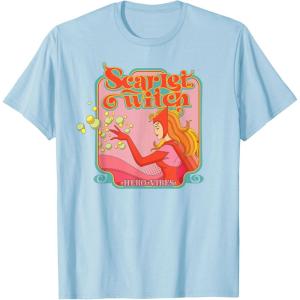 imageMarvel Avengers Scarlet Witch Wanda Hero Vibes Comic Retro TShirtBaby Blue
