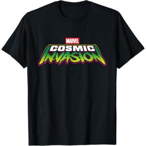 imageMarvel Cosmic Invasion Logo Official Game TShirtBlack