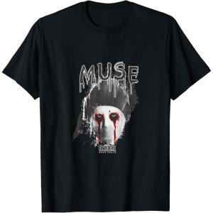 imageMarvel Daredevil Born Again Muse Big Face Closeup Distressed TShirtBlack