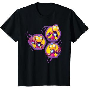 imageMarvel Iron Man and His Awesome Friends Ironheart Trio TShirtBlack