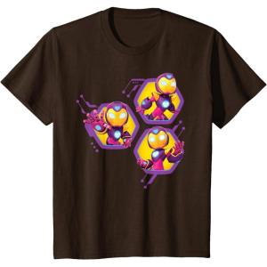 imageMarvel Iron Man and His Awesome Friends Ironheart Trio TShirtBrown