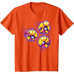 imageMarvel Iron Man and His Awesome Friends Ironheart Trio TShirtOrange
