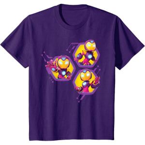 imageMarvel Iron Man and His Awesome Friends Ironheart Trio TShirtPurple