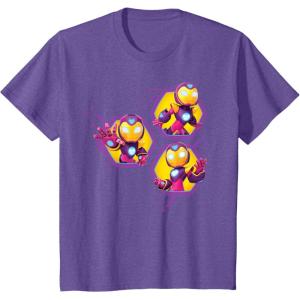 imageMarvel Iron Man and His Awesome Friends Ironheart Trio TShirtPurple Heather