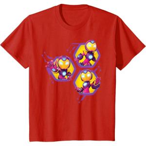 imageMarvel Iron Man and His Awesome Friends Ironheart Trio TShirtRed