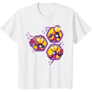 imageMarvel Iron Man and His Awesome Friends Ironheart Trio TShirtWhite