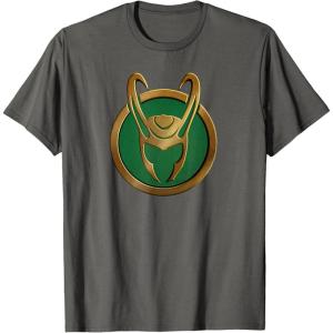 imageMarvel Loki Series Icon TShirtAsphalt Grey
