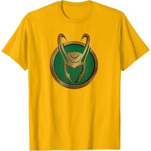 imageMarvel Loki Series Icon TShirtGolden Yellow