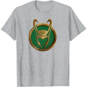 imageMarvel Loki Series Icon TShirtHeather Grey