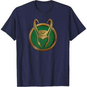 imageMarvel Loki Series Icon TShirtNavy Blue