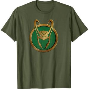 imageMarvel Loki Series Icon TShirtOlive Green