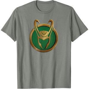 imageMarvel Loki Series Icon TShirtOlive Heather