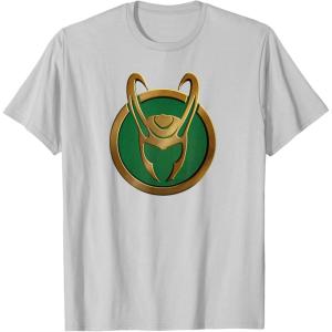 imageMarvel Loki Series Icon TShirtSilver Grey