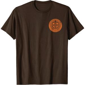 imageMarvel Loki Time Variance Authority Front and Back TShirtBrown