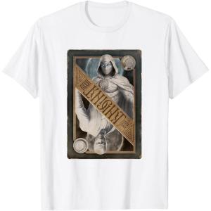 imageMarvel Moon Knight Mr Knight Playing Card TShirtWhite