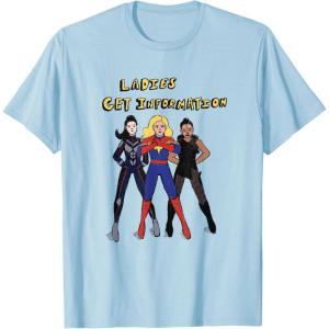 imageMarvel Ms Marvel Super Heroes Ladies Get Information TShirtBaby Blue