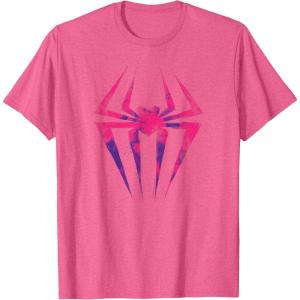 imageMarvel SpiderMan Across the SpiderVerse SpiderGwen Icon TShirtPink Heather