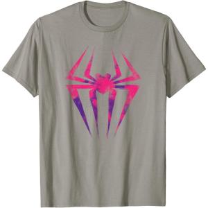 imageMarvel SpiderMan Across the SpiderVerse SpiderGwen Icon TShirtSlate Grey