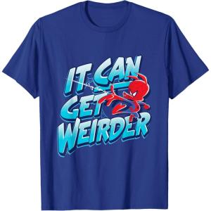 imageMarvel SpiderMan Into the SpiderVerse Peter Porker TShirt TShirtRoyal Blue
