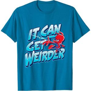 imageMarvel SpiderMan Into the SpiderVerse Peter Porker TShirt TShirtSapphire Blue