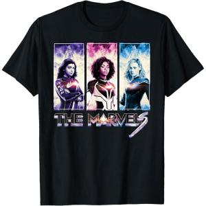 imageMarvel Studios The Marvels Ms Marvel Photon Captain Marvel TShirtBlack
