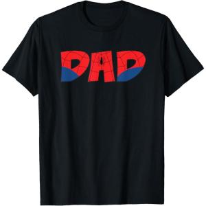 imageMarvel Super Heroes SpiderMan Costume Fathers Day Gift Dad TShirtBlack
