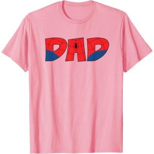 imageMarvel Super Heroes SpiderMan Costume Fathers Day Gift Dad TShirtPink