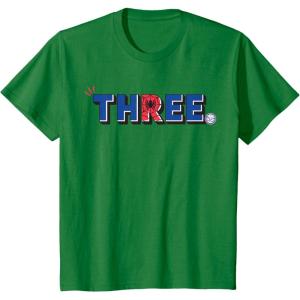 imageMarvel Super Heroes SpiderMan Numbers 3 Three 3rd Birthday TShirtKelly Green