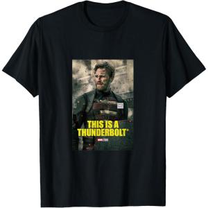 imageMarvel Thunderbolts This Is A Thunderbolt John Walker TShirtBlack