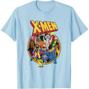 imageMarvel XMen Animated Series Retro 90s TShirtBaby Blue